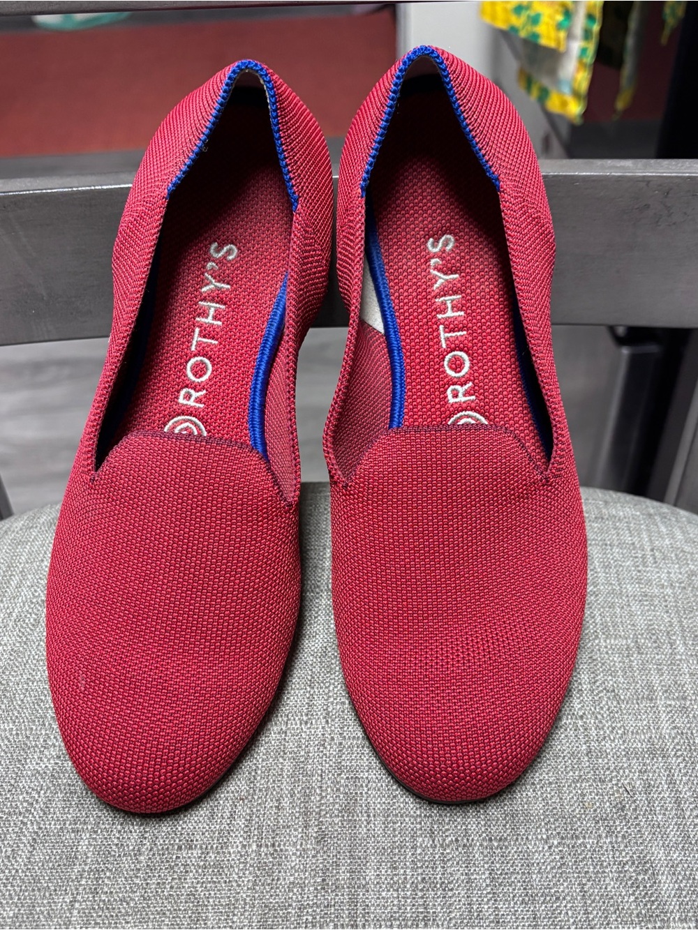Rothy’s loafer dark red size 8